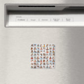 Maak Jouw Eigen Aangepaste Foto Collage van 64 Fot Magneet (Insitu (Vaatwasser))