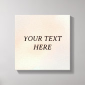 Maak Jouw Eigen Canvas – Minimalistisch Pastel Des Afdruk (Voorkant)