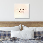 Maak Jouw Eigen Canvas – Minimalistisch Pastel Des Afdruk (Insitu (Slaapkamer))