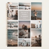 Maak Jouw Eigen Collage van 8 Foto's Gepersonalise Planner (Voorkant)