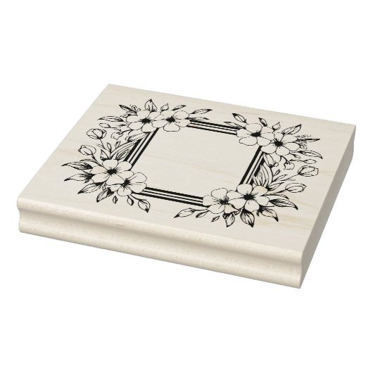 Maak Jouw Eigen Cosmos Bloem Frame Bloemstuk Rubberstempel (Stempel)