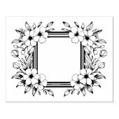 Maak Jouw Eigen Cosmos Bloem Frame Bloemstuk Rubberstempel (Afrduk)