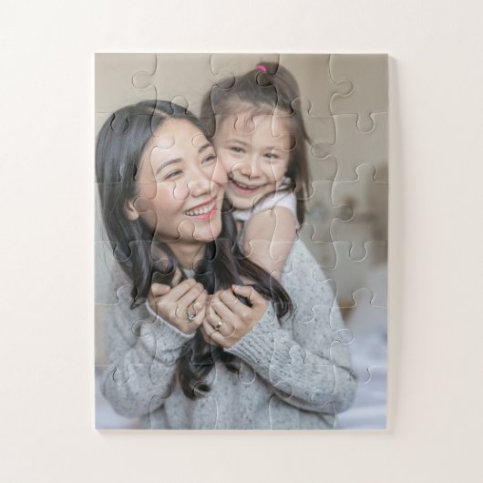 Maak Jouw Eigen Foto Moeder en Ik Legpuzzel (Verticaal)
