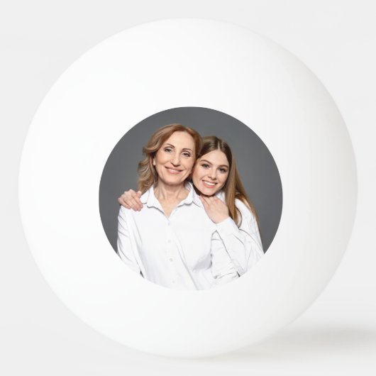 Maak Jouw Eigen Foto Moeder en Ik Pingpongbal (Voorkant)