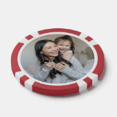 Maak Jouw Eigen Foto Moeder en Ik Poker Chips (Enkel)