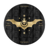 Maak Jouw Eigen Gouden Arcane Duivel Tarot Snijplank (Voorkant)