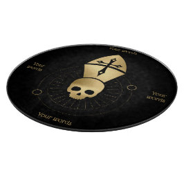 Maak Jouw Eigen Gouden Arcane Hierophant Tarot Snijplank