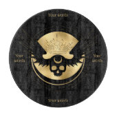 Maak Jouw Eigen Gouden Arcane Temperance Tarot Snijplank (Voorkant)