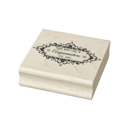 Maak Jouw Eigen Handgetekende Bloemblaadjes Frame Rubberstempel (Stempel)
