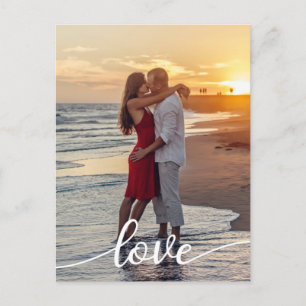 Maak Jouw Eigen Liefdesscript Romantische Koppel F Briefkaart