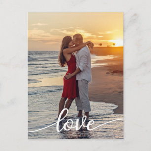 Maak Jouw Eigen Liefdesscript Romantische Koppel F Briefkaart