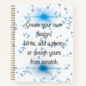Maak Jouw Eigen Ontwerp Aangepaste Foto & Tekst Sp Notitieboek (Voorkant)