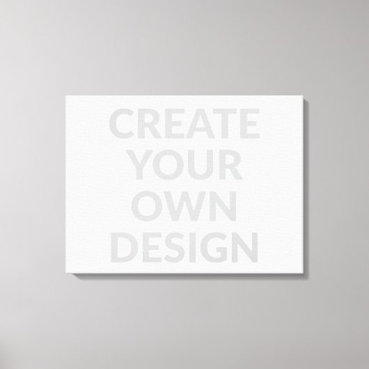 Maak Jouw Eigen Ontwerp Canvas Afdruk (Voorkant)