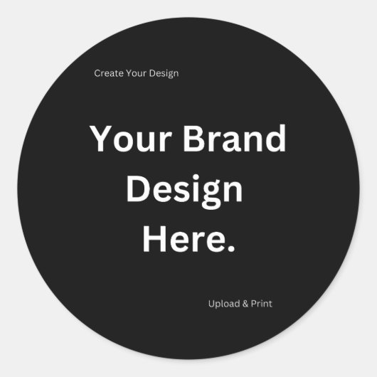 Maak Jouw Eigen Ontwerp en Print Sticker (Voorkant)