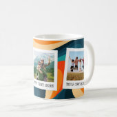Maak Jouw Eigen Retro 3 Foto Koffiemok (Voorkant rechts)