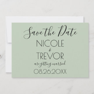 Maak Jouw Eigen - Simpel Persoonlijk Save The Date