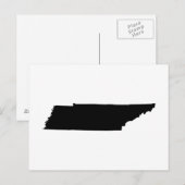 Maak Jouw Eigen 'Verhuisbericht naar Tennessee' Briefkaart (Voorkant / Achterkant)