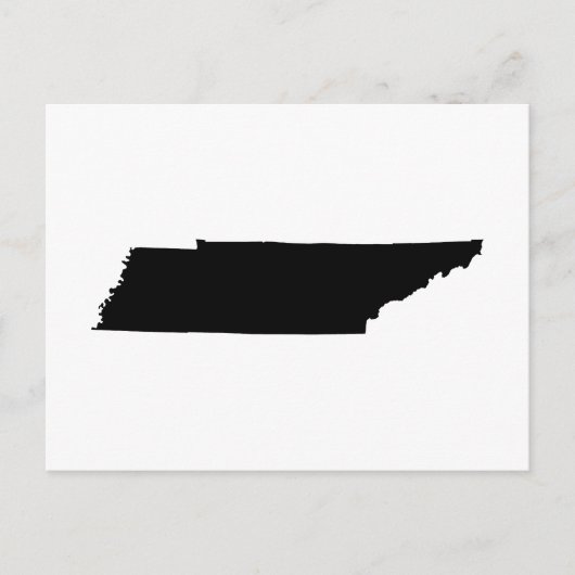 Maak Jouw Eigen 'Verhuisbericht naar Tennessee' Briefkaart (Voorkant)