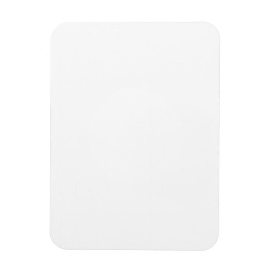 Maak Jouw Eigen Witte Aanpassing Magneet (Verticaal)