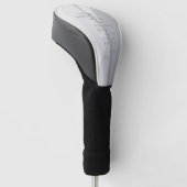 Maak jouw naam of bericht met Crosswords? Golfheadcover (Schuin)