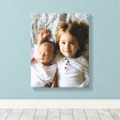 Maak Jouw Unieke Foto Canvas Afdruk (Insitu (Houten vloer))