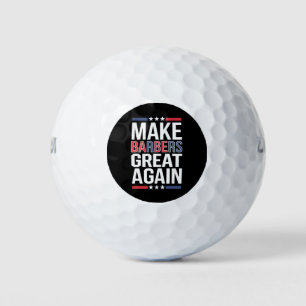 Maak Kappers Groot Opnieuw Kappers Voor Trump 2024 Golfballen
