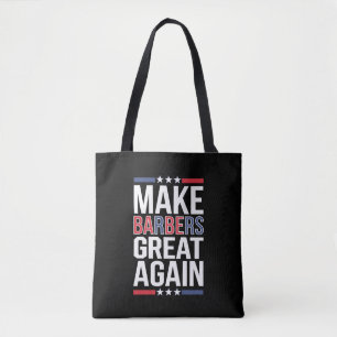 Maak Kappers Groot Opnieuw Kappers Voor Trump 2024 Tote Bag