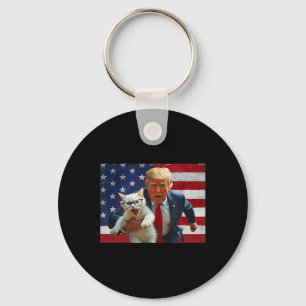 Maak Katten Veilig Tegen Trump Katten Voor Trump W Sleutelhanger