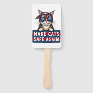 Maak katten weer veilig na verkiezing Trump Handwaaier
