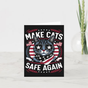 Maak katten weer veilig Trump-katten voor Trump 20 Kaart