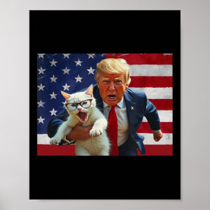 Maak katten weer veilig Trump-katten voor Trump wo Poster