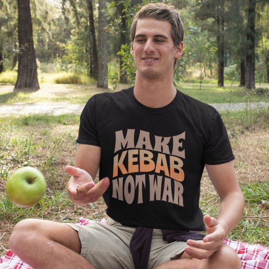 Maak Kebab geen oorlog | Kabab Koobideh T-shirt