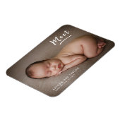 Maak kennis met Baby foto's van modern geheugen, f Magneet (Linkerzijde)
