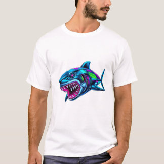 Maak kennis met Cyber Shark Power T-shirt