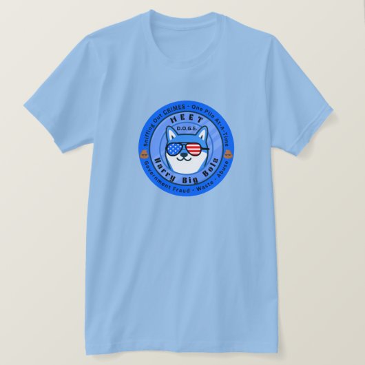 Maak kennis met D.O.G.E. Harry Big Bolz T-shirt (Design voorkant)
