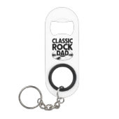 Maak kennis met de Classic Rock Dad Sleutelhanger  Mini Flessenopener (Voorkant)