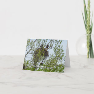 Maak kennis met de familie Eagle die denkt aan je  Kaart