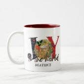 Maak kennis met de feestdagen in de wereld tweekleurige koffiemok (Links)