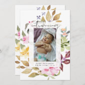 Maak kennis met de foto van Floral Lijst Modern Si (Voorkant / Achterkant)