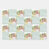 Maak kennis met de foto's op het wereldplein, set  inpakpapier vel (Voorkant 3)