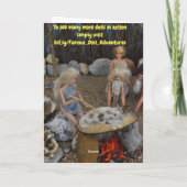 Maak kennis met de Gym Girls. Kaart (Achterkant)