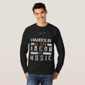 Maak kennis met de Harmonica: Bacon of Music Fun T-shirt (Voorkant volledig)