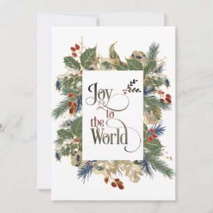 Maak kennis met de kerstcadeautjes van de Wereld Feestdagenkaart