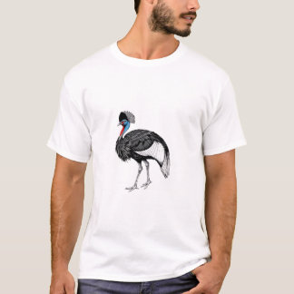 Maak kennis met de Majestic Exotic Cassowary T-shirt