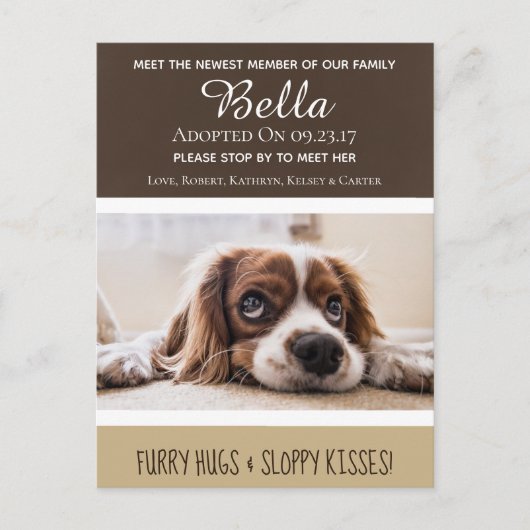 Maak kennis met de nieuwste mededeling van het par briefkaart (Voorkant)