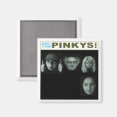 Maak kennis met de Pinkys! MAGNEET (Voorkant / Achterkant)