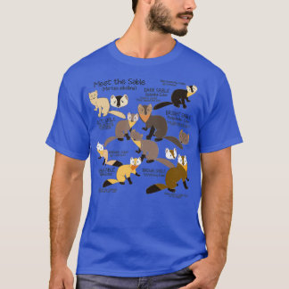 Maak kennis met de sable marten t-shirt