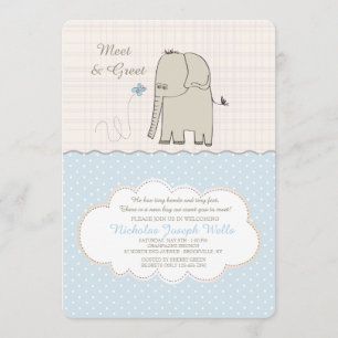 Maak kennis met de uitnodiging van Greet Baby Boy