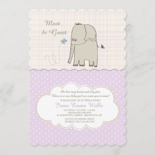 Maak kennis met de uitnodiging voor een groet kind