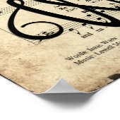 Maak kennis met de  Wereldhymne-afdrukken Poster (Hoek)